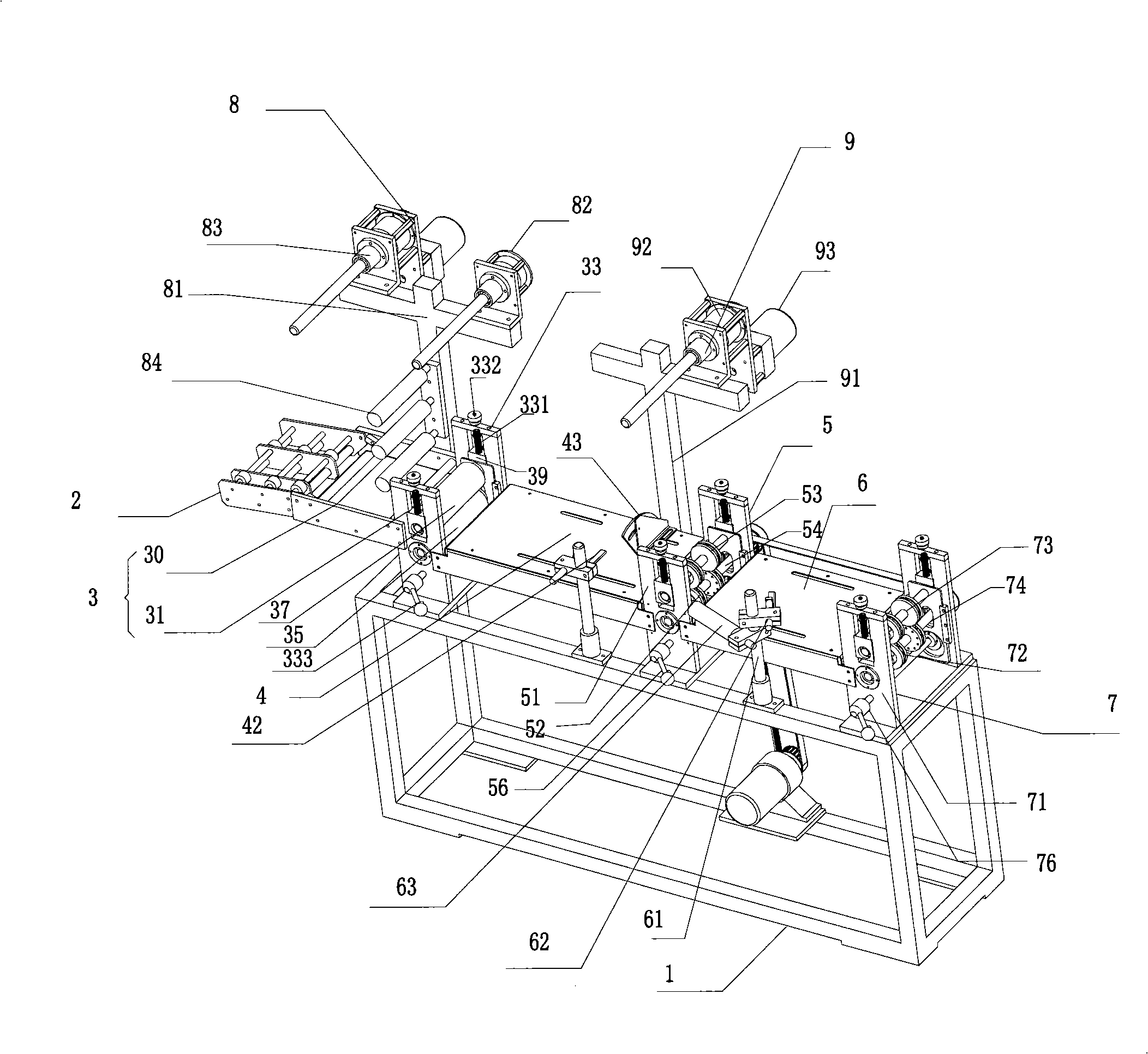 Production equipment and technique for dustproof mesh