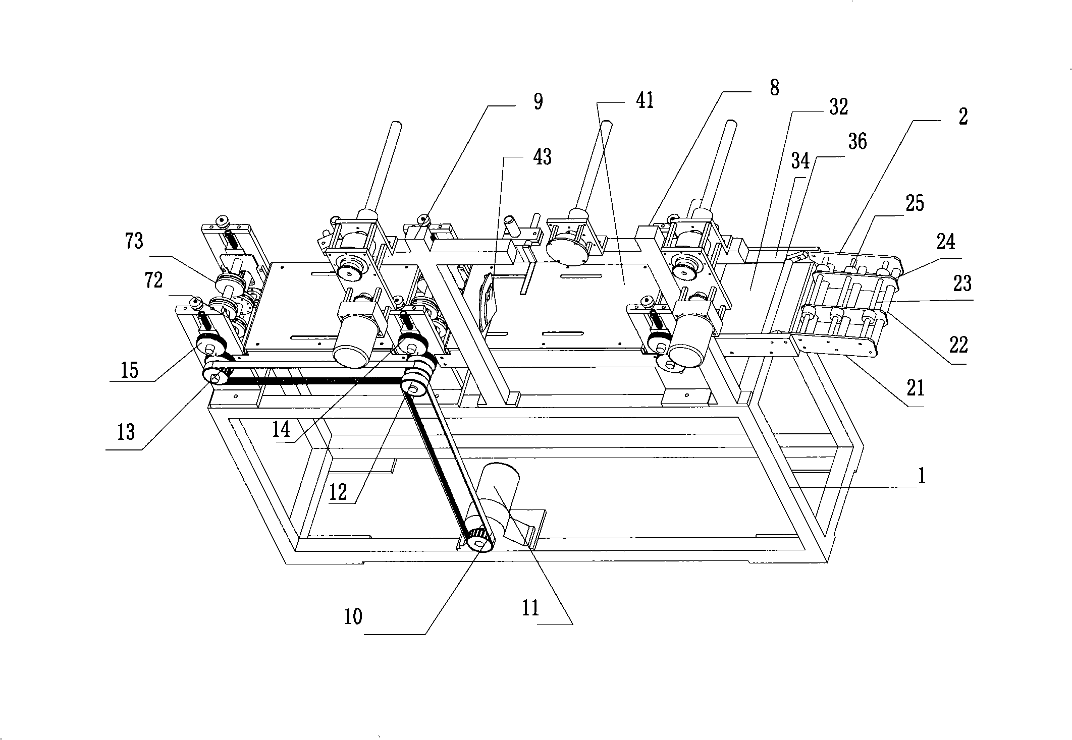 Production equipment and technique for dustproof mesh