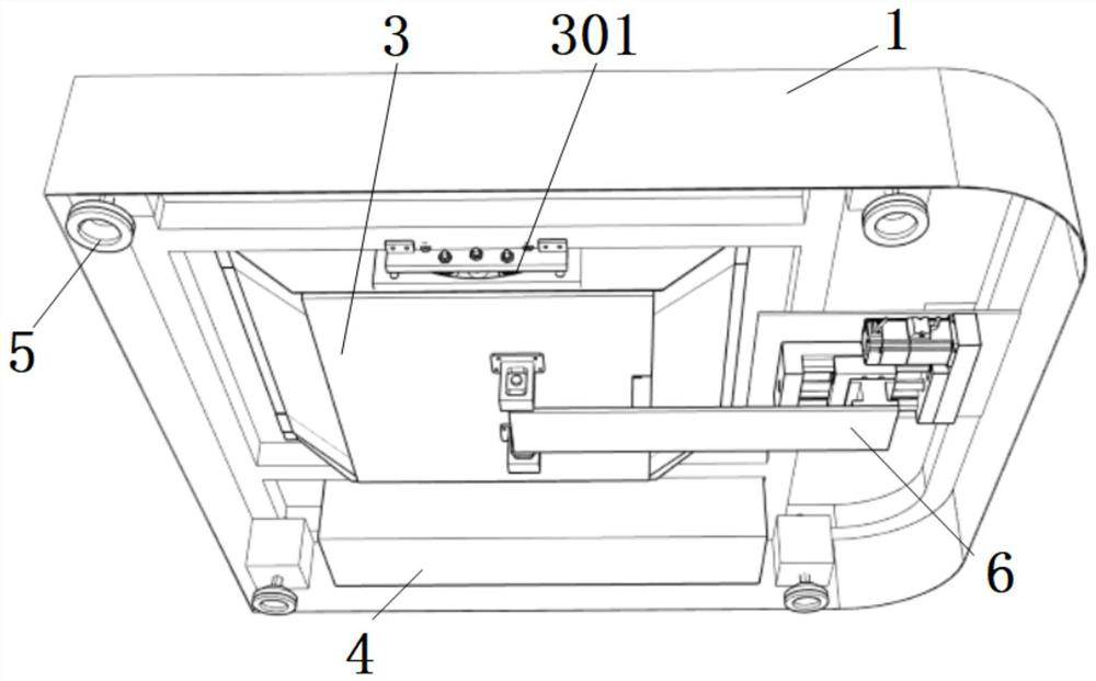 Balance ability testing system and application thereof