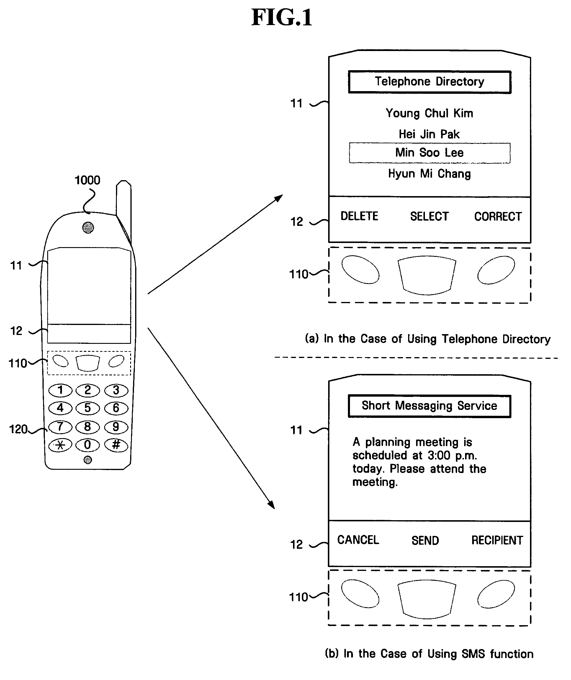 Key input device combined with key display unit and digital appliance having the same