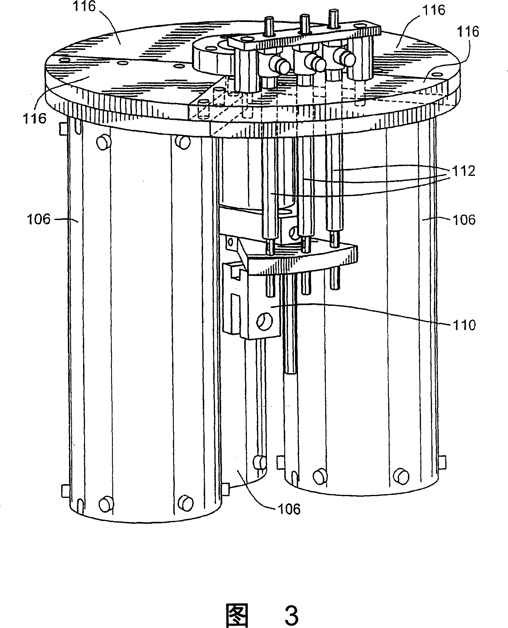 Electro-hydraulic actuator with spring energized accumulators