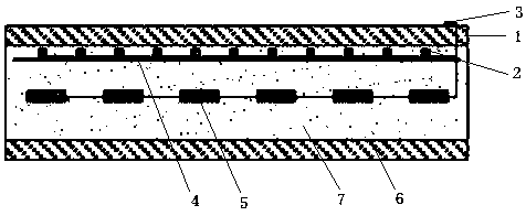 PV-led integrated double glass module packaging method