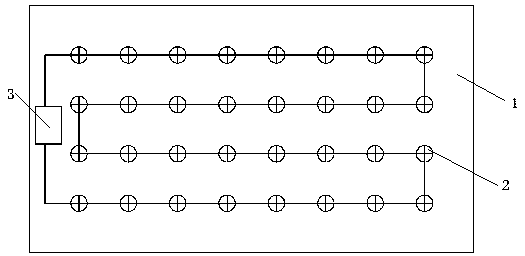 PV-led integrated double glass module packaging method