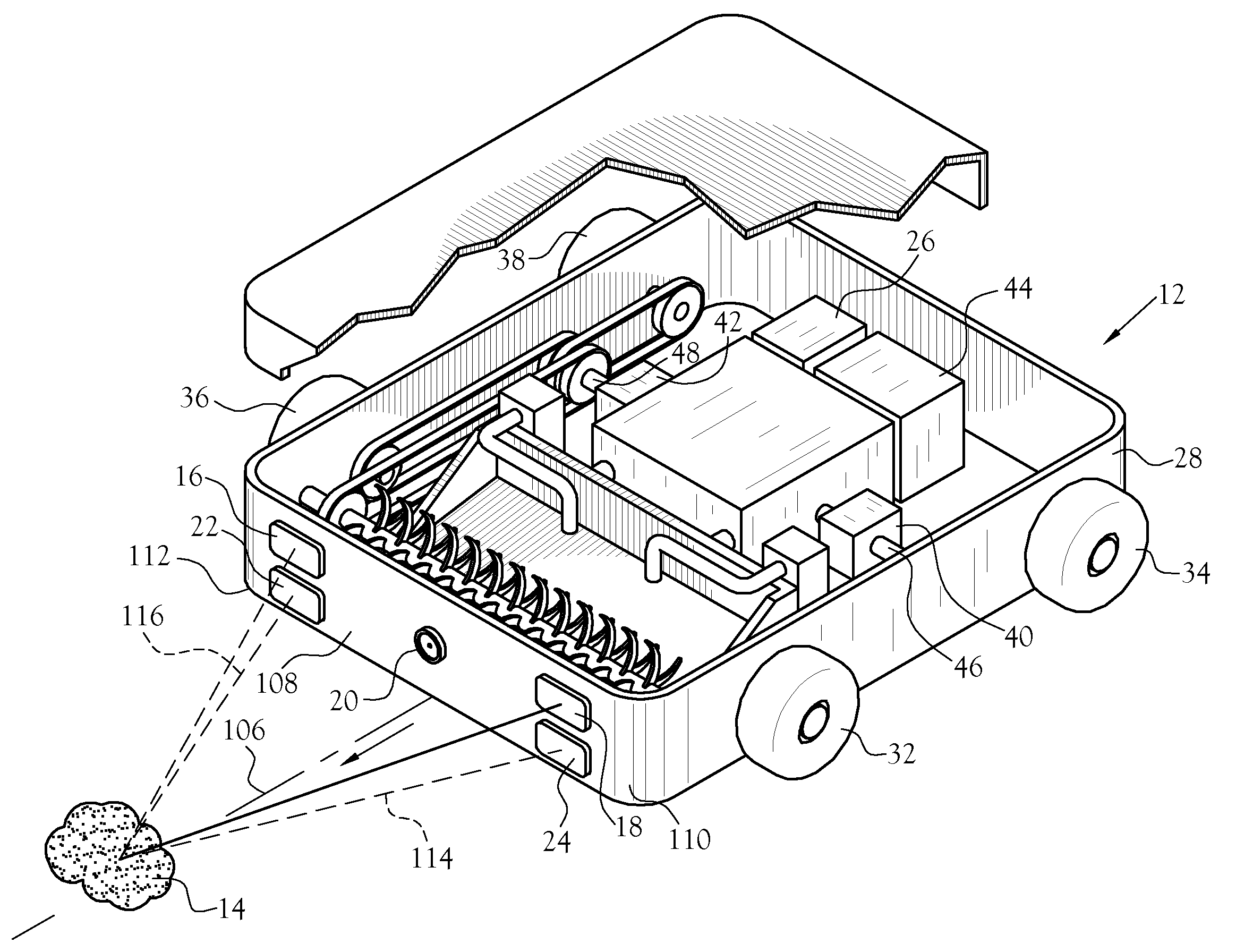 Robotic Pet Waste Treatment or Collection