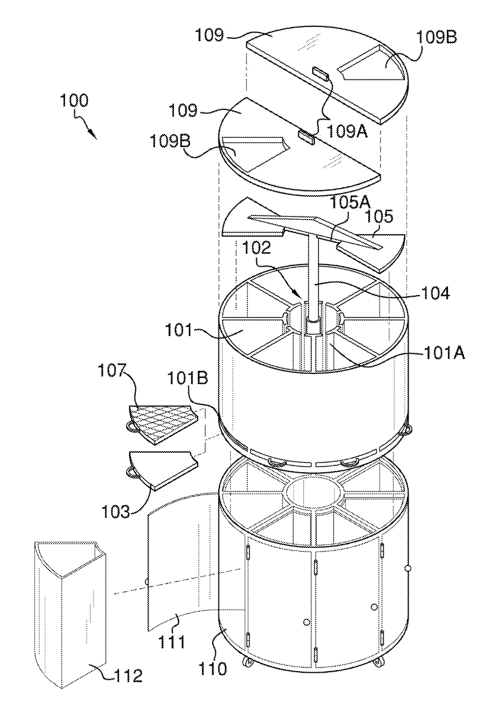 Garbage processing recycler