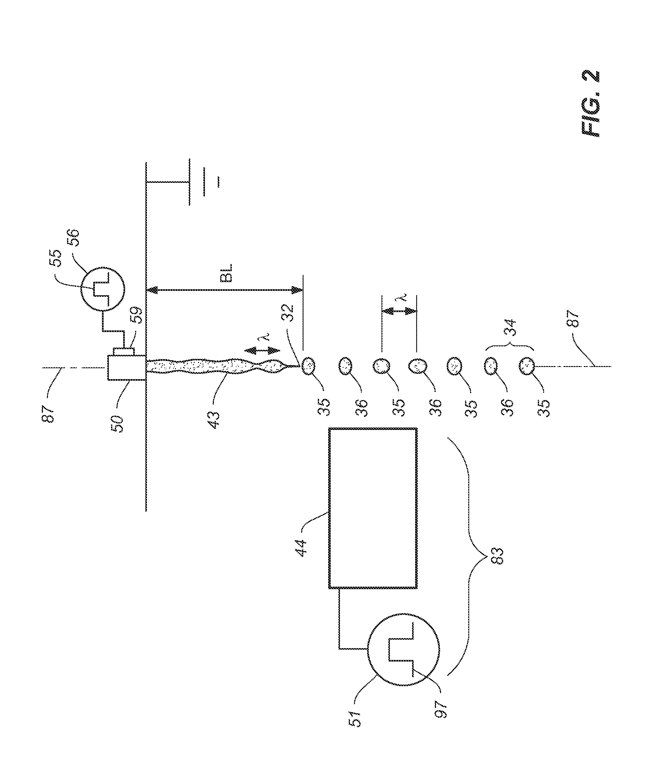 Variable drop volume continuous liquid jet printing