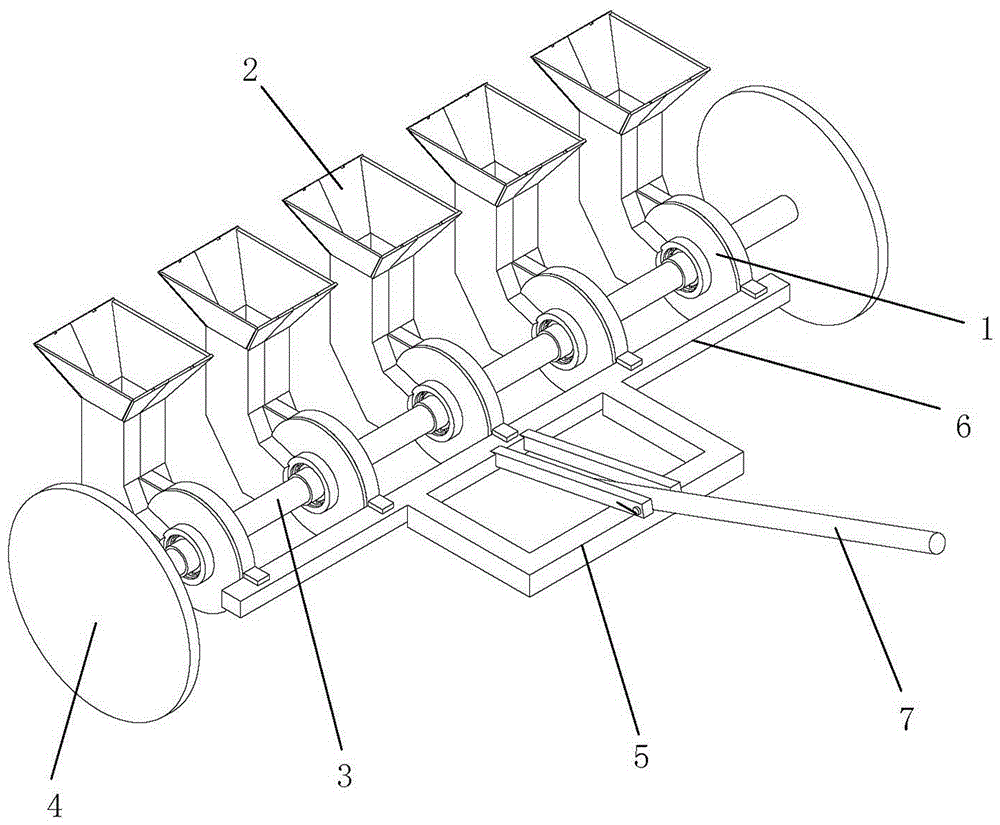 Dibbling machine