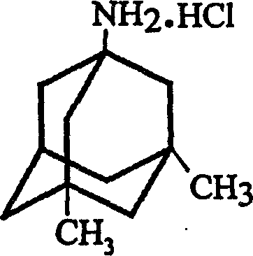 Method for preparing memantine hydrochloride