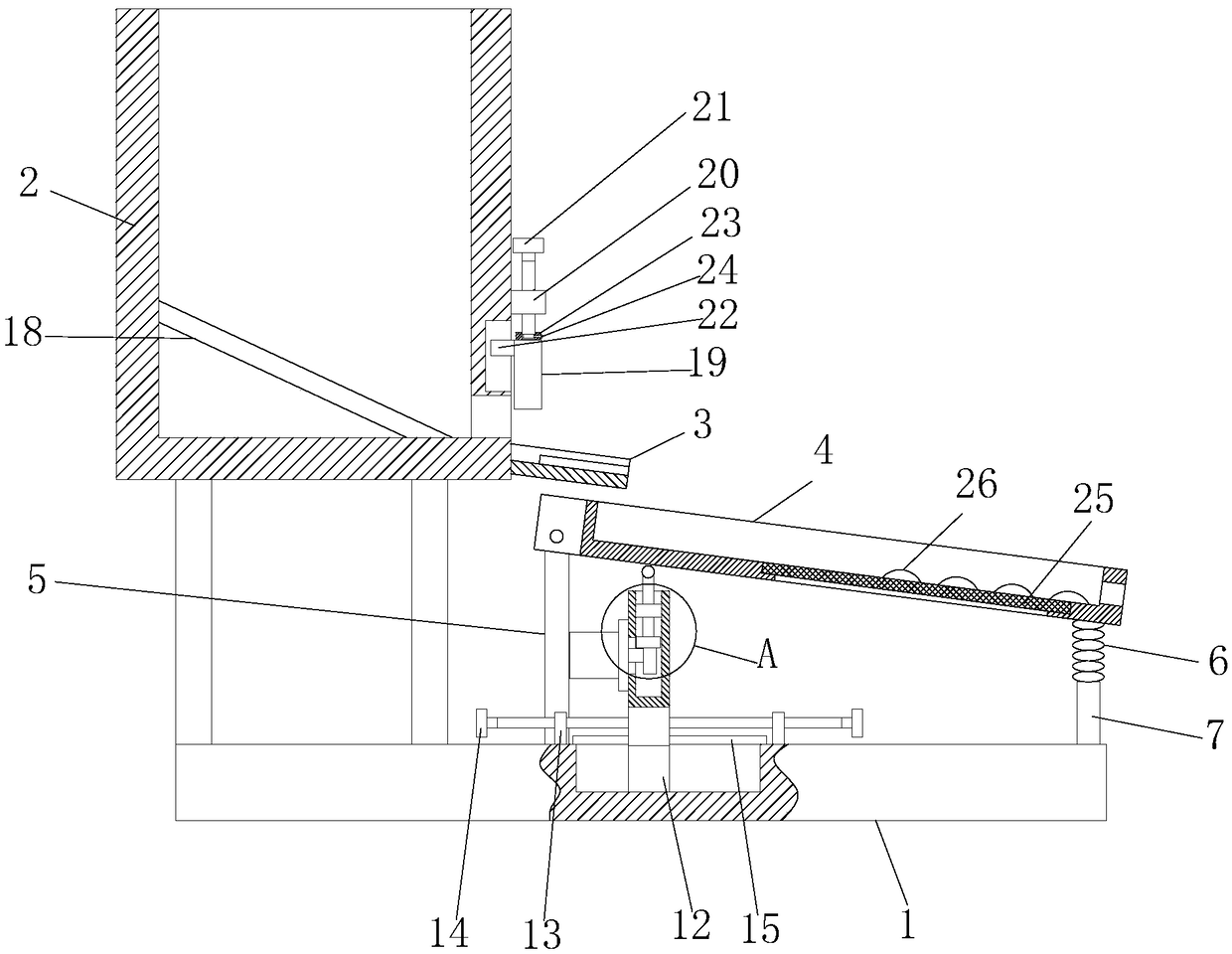 Crop seed screening equipment