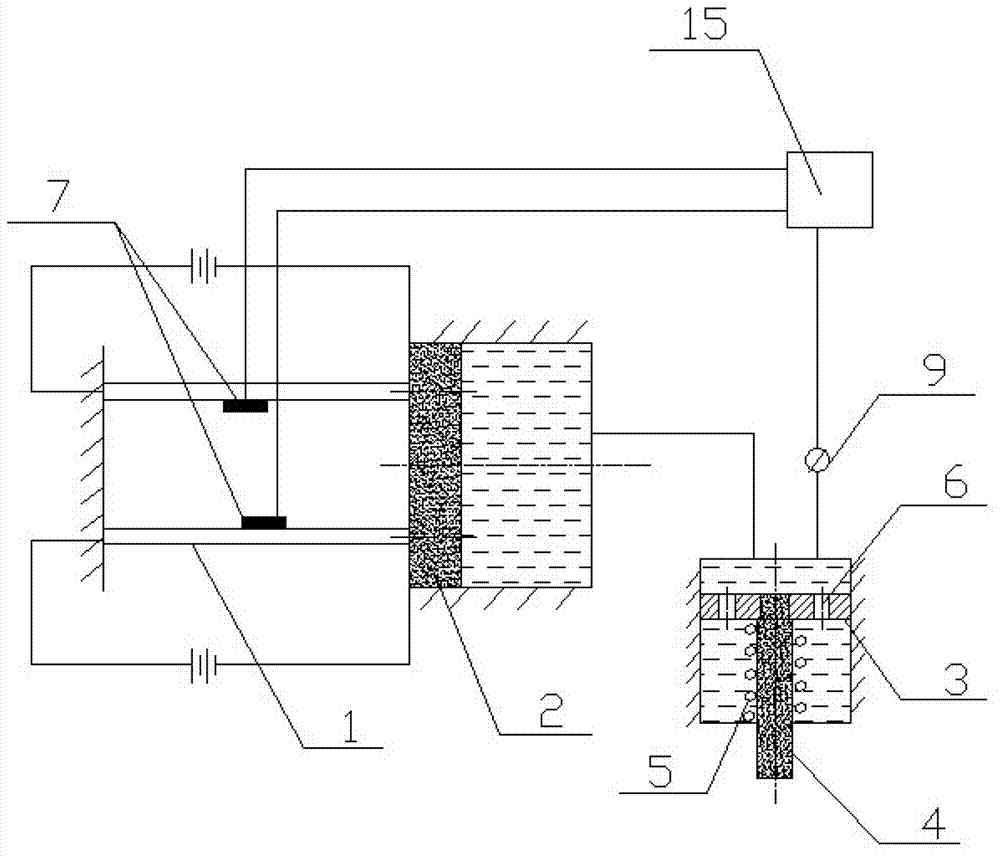 Self-locking clamping device based on thermally induced linear expansion