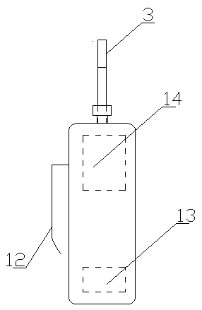 Positionable police public security network interphone