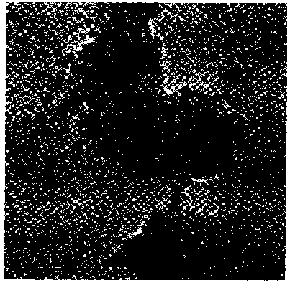 Nano mesoporous magnesium aluminate material and preparation method thereof