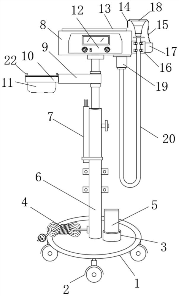 A kind of neurology clinical medical instrument and using method thereof