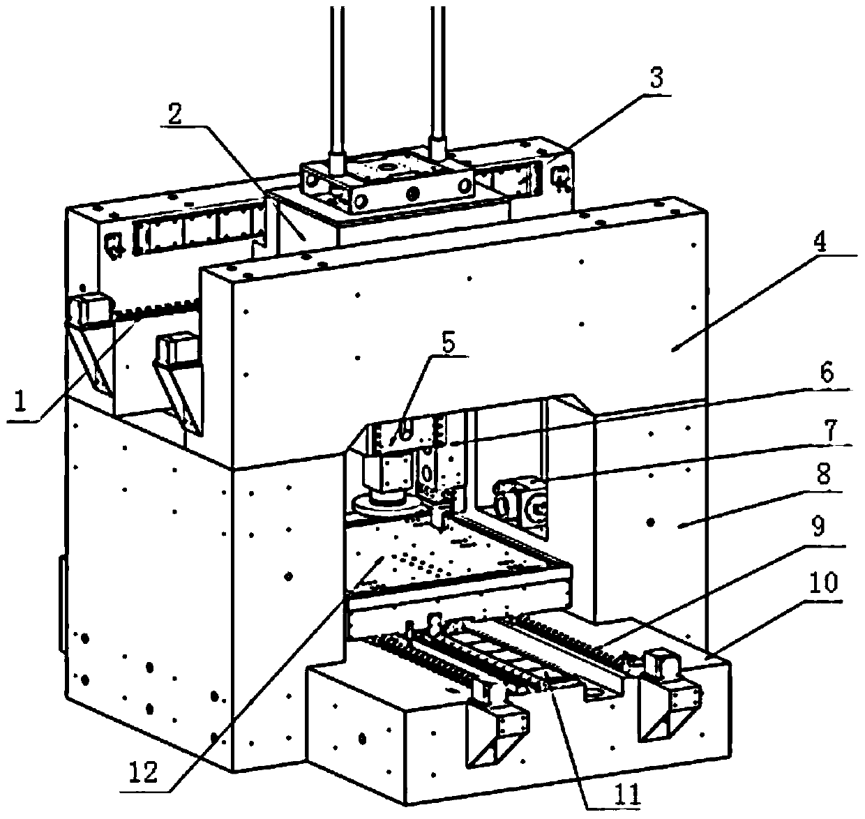 An integrated system of large-diameter ultra-precision grinding machine