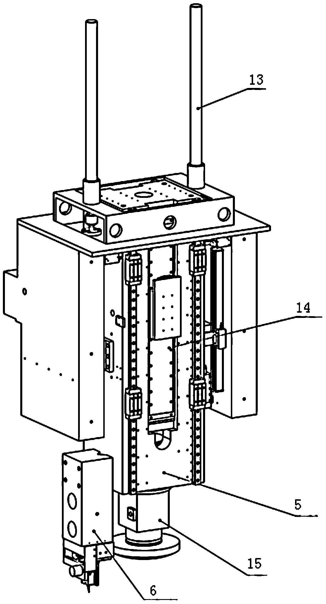 An integrated system of large-diameter ultra-precision grinding machine