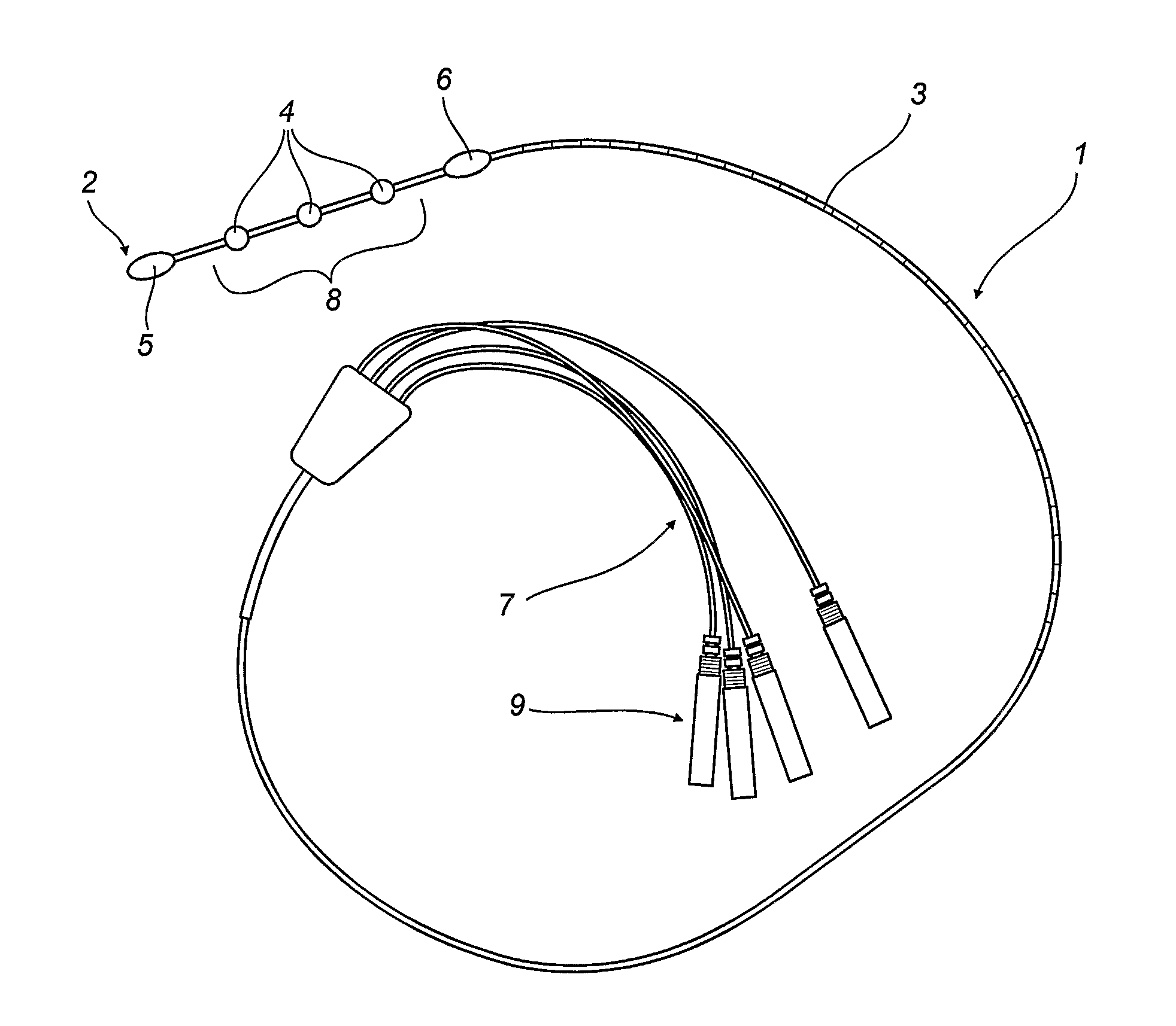 Esophageal electrocatheter