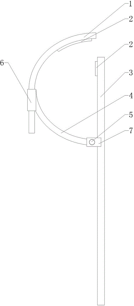 Electric pole erection correcting support