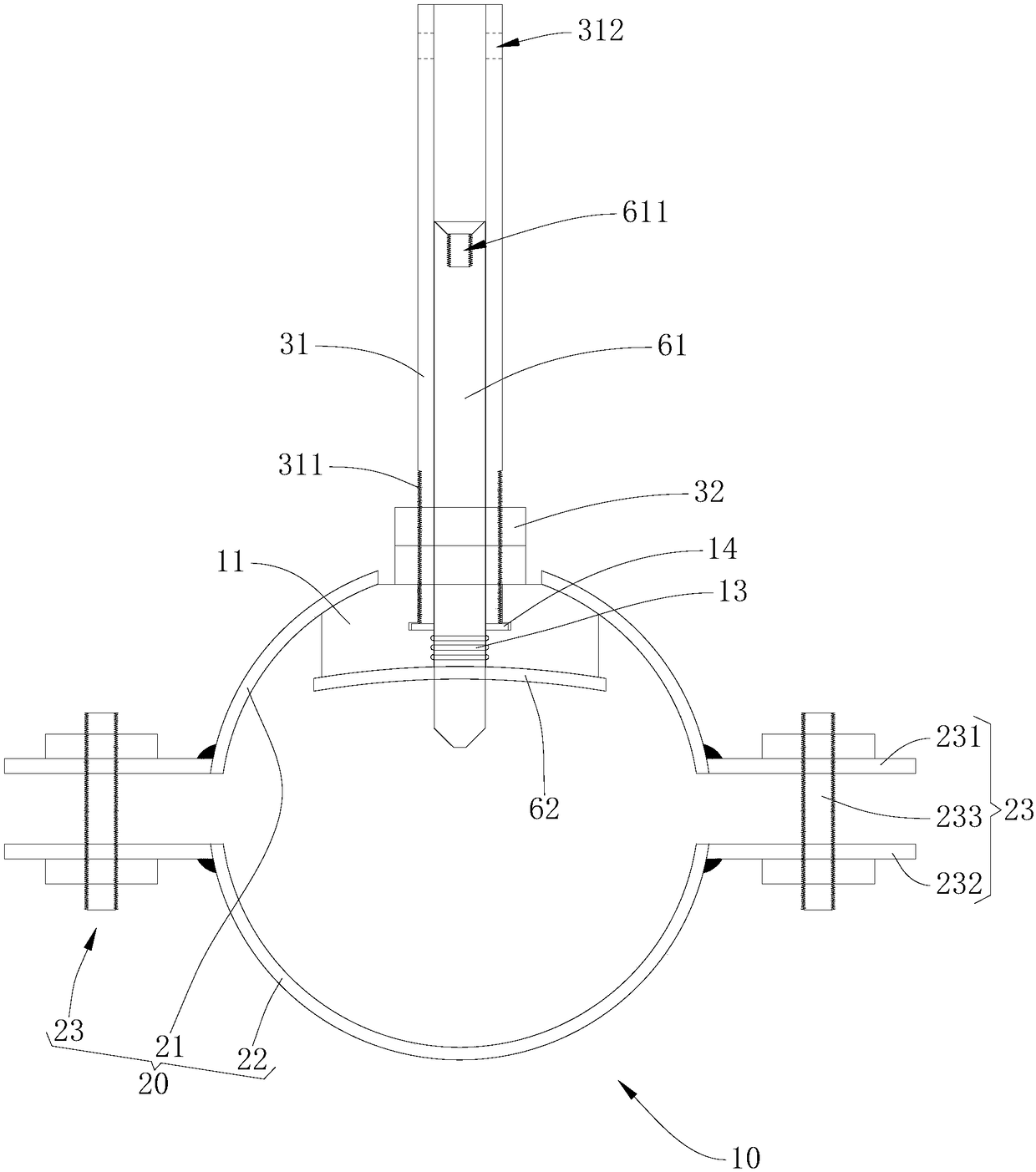 On-line Repair Method for Corrosion and Perforation of Seawater Metal Pipeline