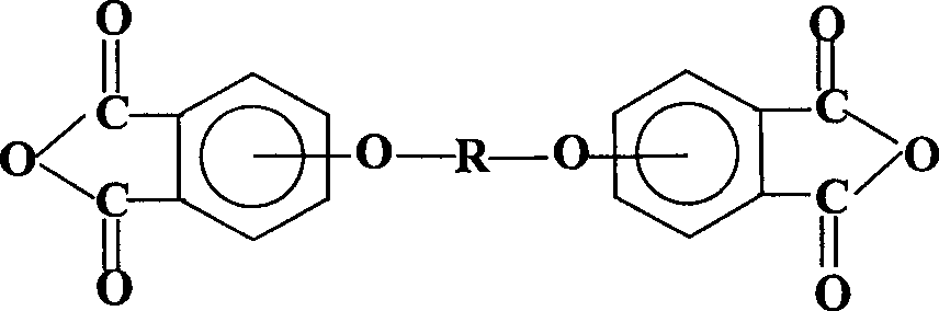 Process for synthesis of aryl bis-ether dianhydrides monomer