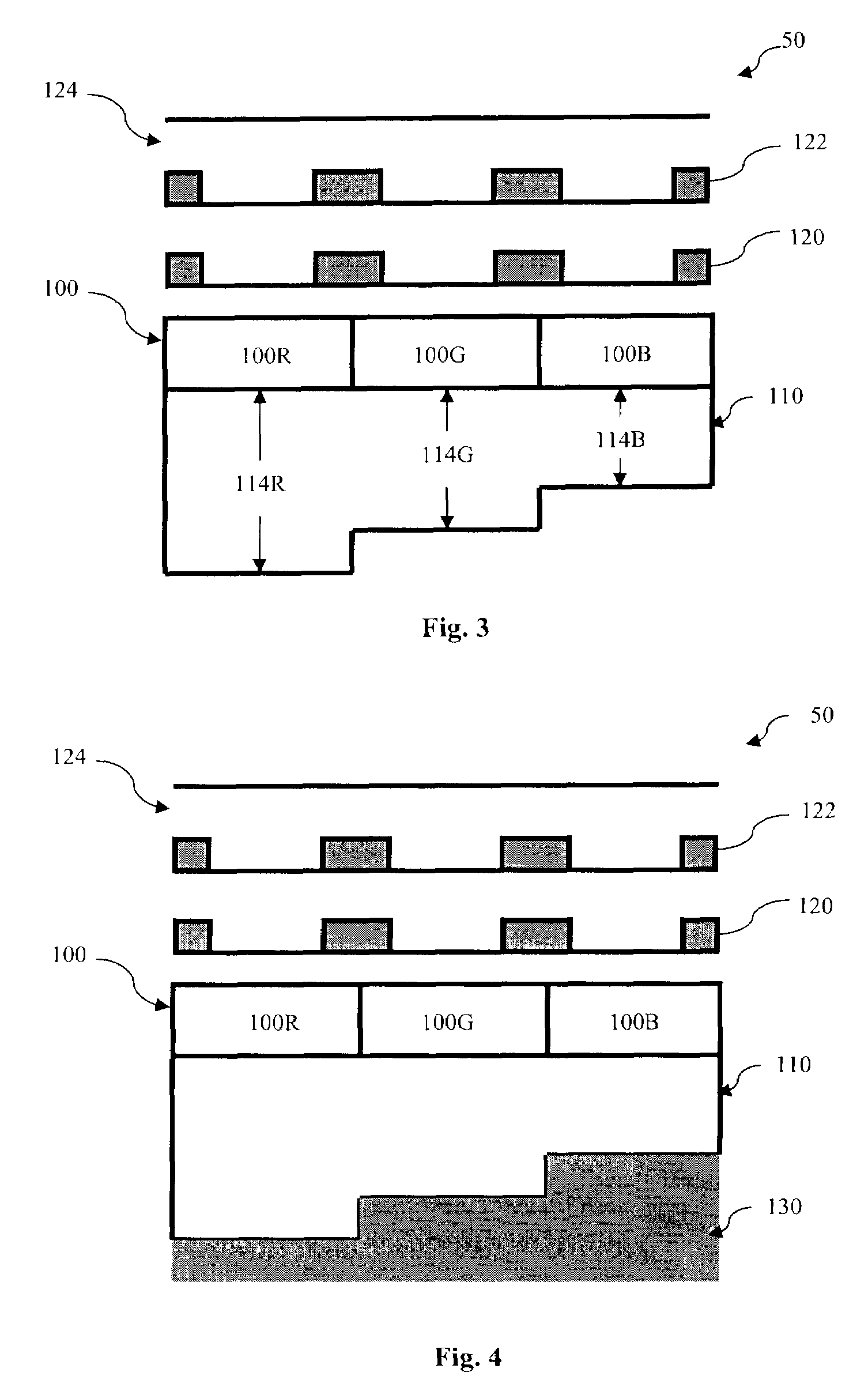 Method of making wafer structure for backside illuminated color image sensor