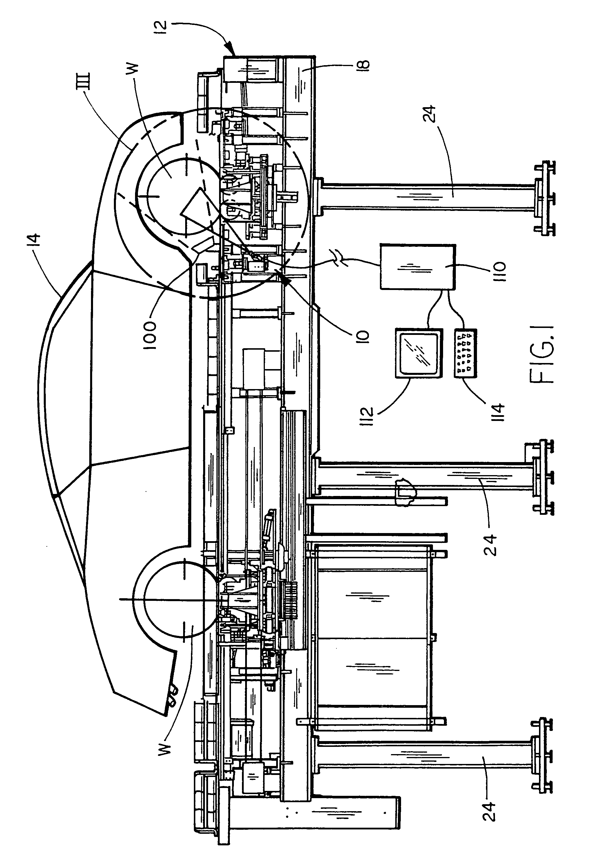 Caster angle measurement system for vehicle wheels