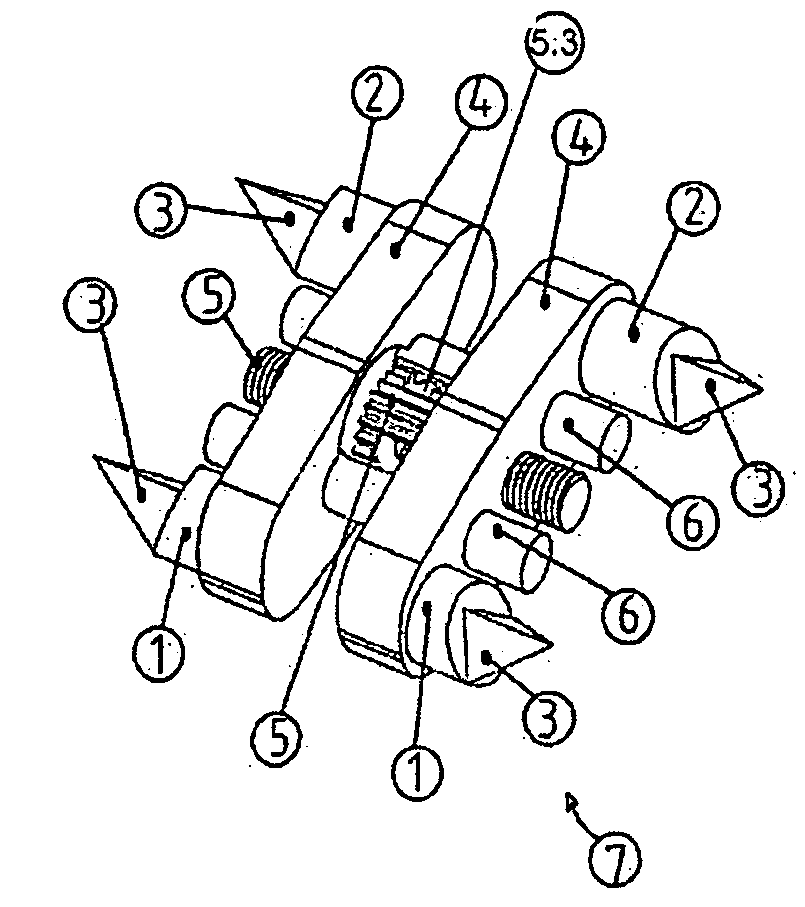 Automatic maxillary expander and transfering apparatus