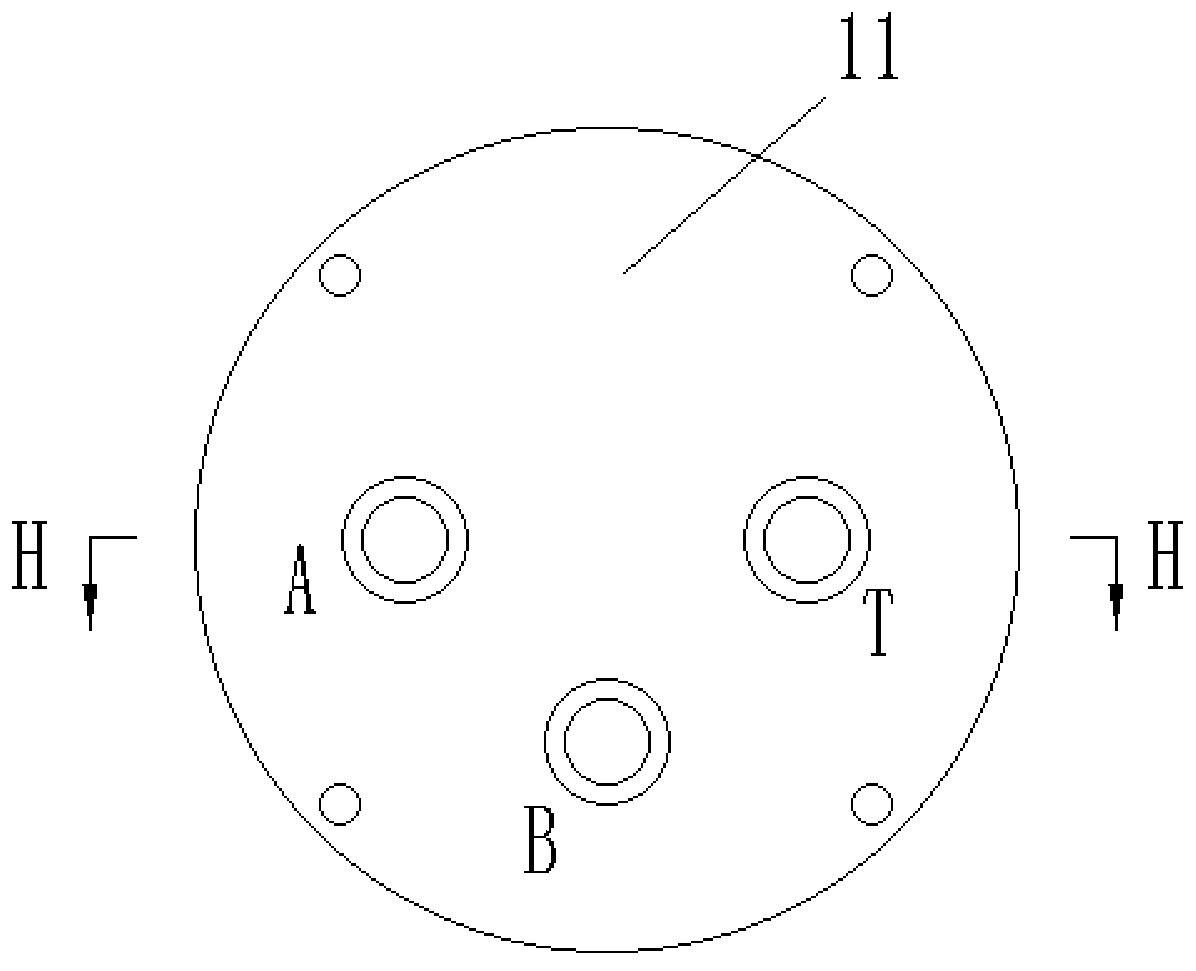 Combination flow control valve of double pump