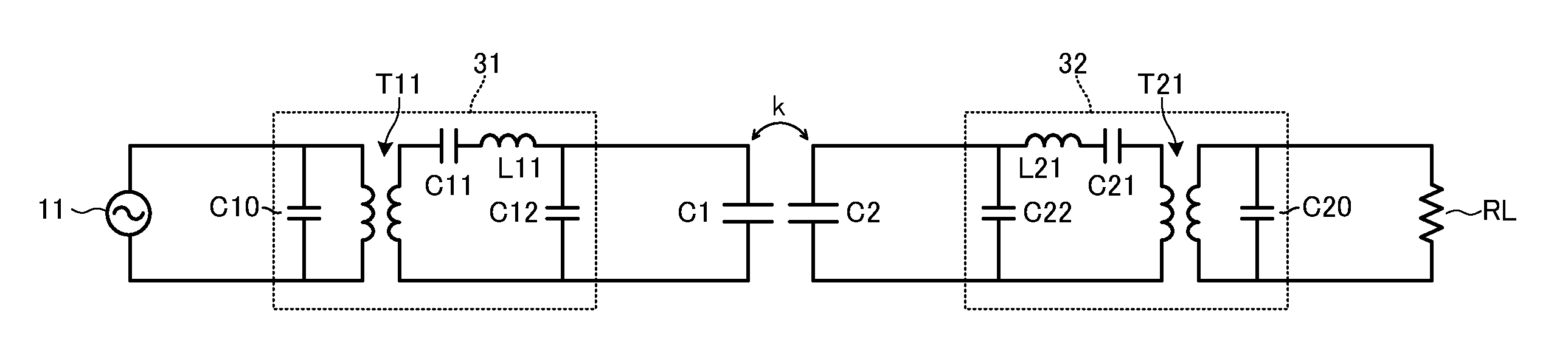 Power transmitting device, power receiving device, and power transmission system