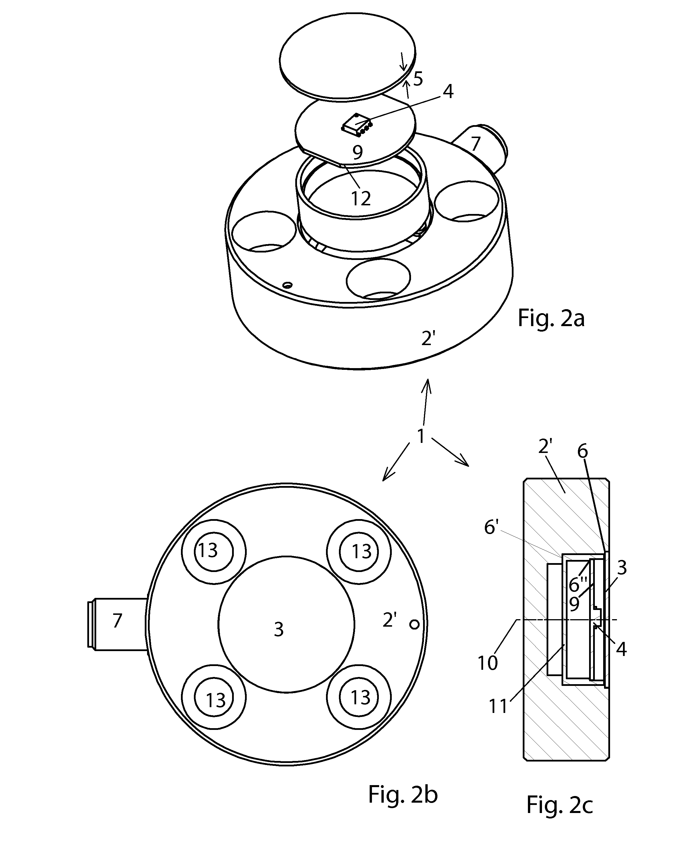 Sensor with laser welded cover