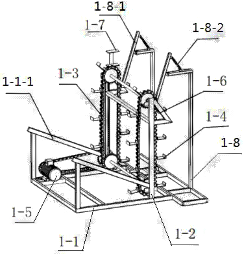 Automatic bamboo breaking machine