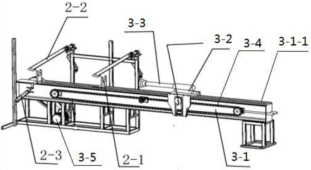 Automatic bamboo breaking machine