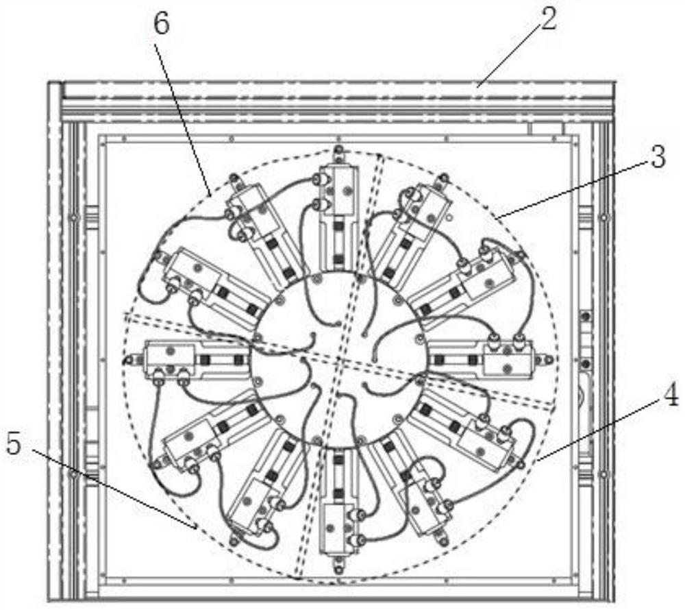 Sampling system suitable for multi-channel terminal reflection type optical fiber SPR sensor and using method thereof