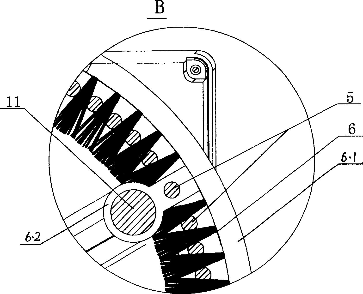 Disinfestation light capable of clering away insects automatically