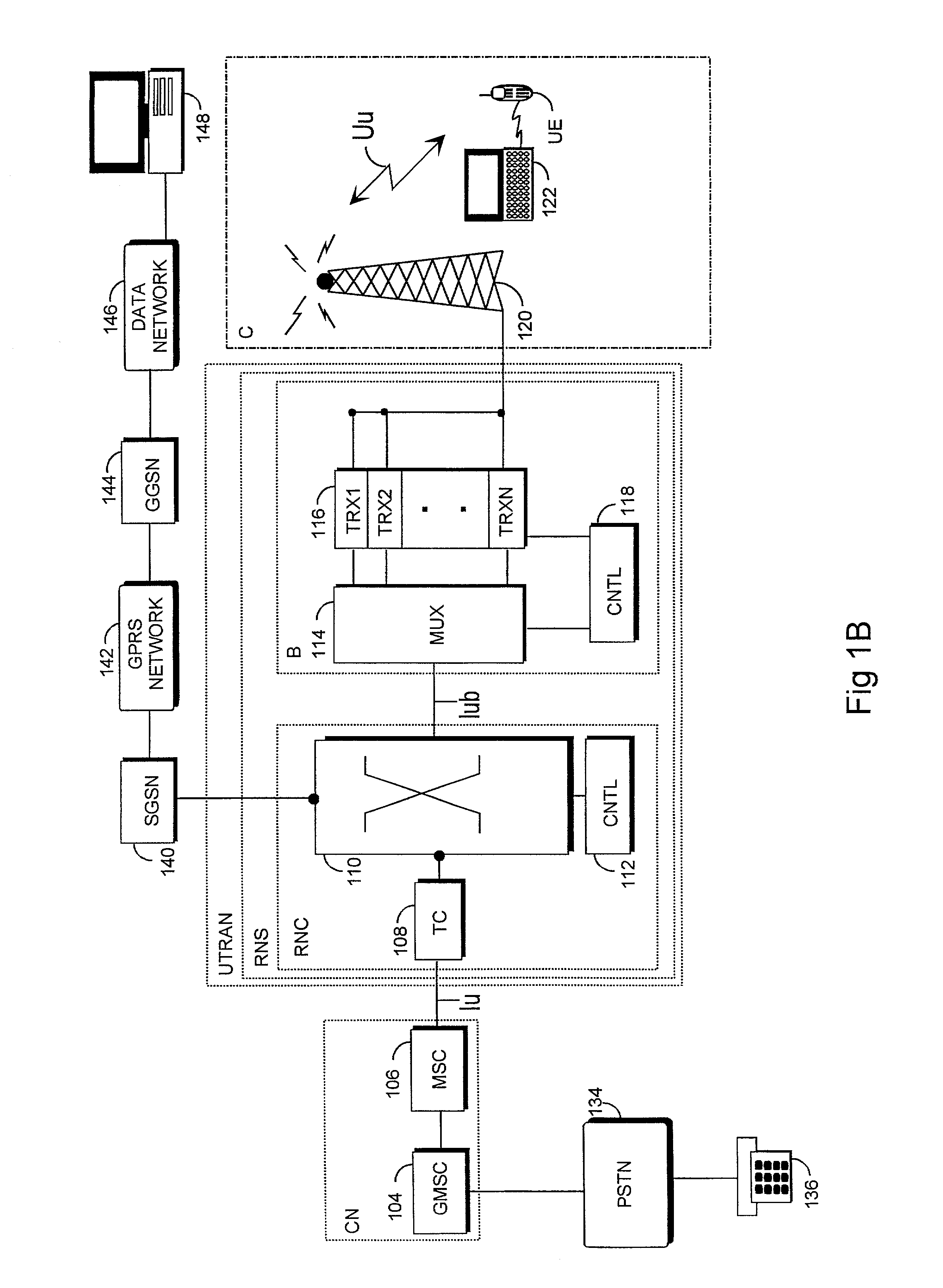 Method of transmitting data from a transmitter to a receiver, and a radio system