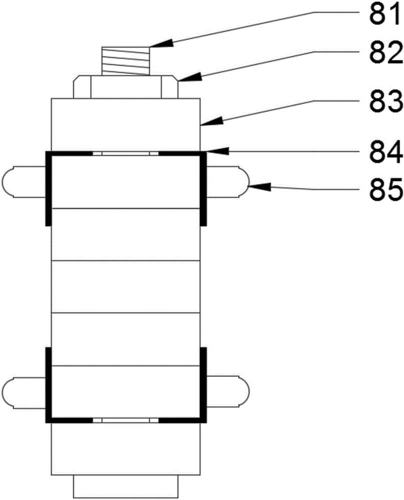 Wave energy power generating magnetic set and power generating device thereof