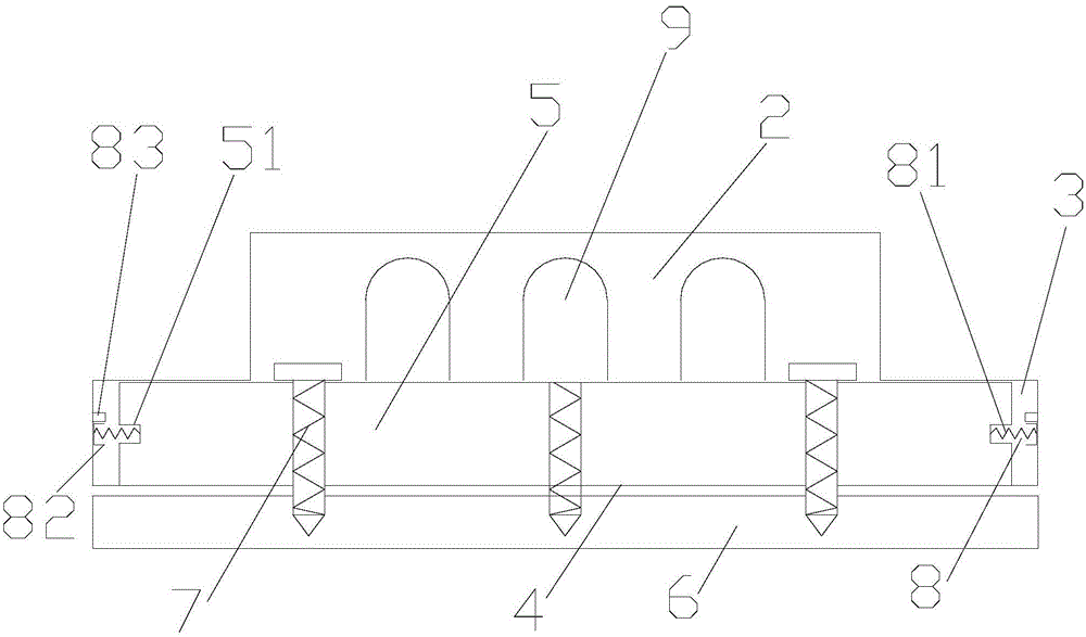 Composite heat insulation suspended ceiling