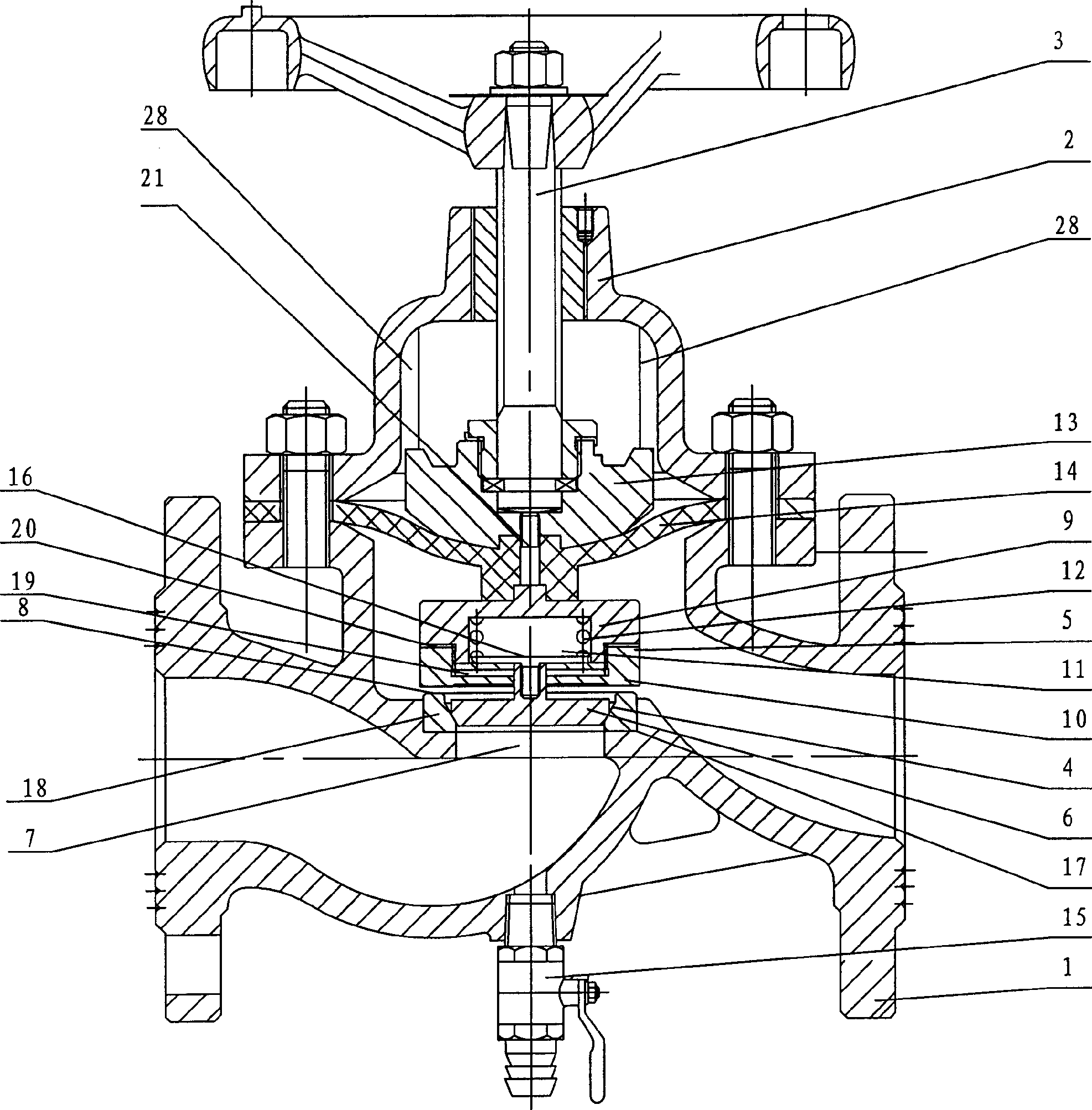 Multifunctional valve