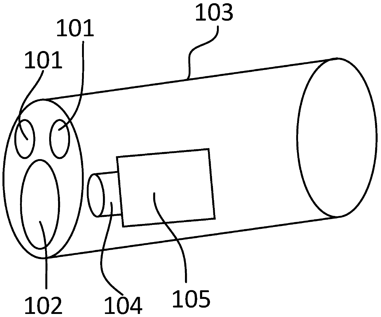 Camera acquisition digital image equipment and filtering method