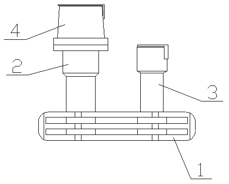 Special double-head connector for infusion bag