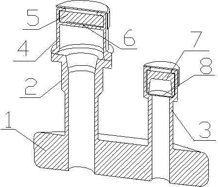 Special double-head connector for infusion bag