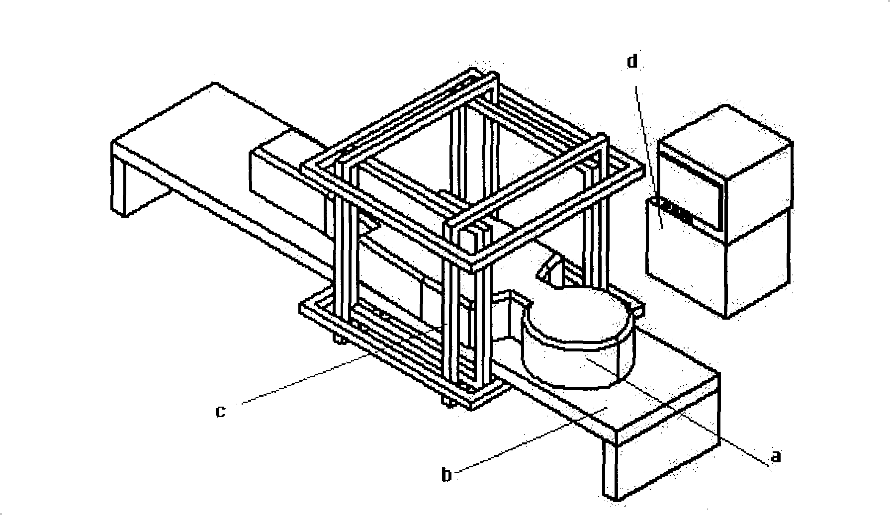 Method for driving and controlling universal rotary magnetic field of the medical treatment miniature robot in the body