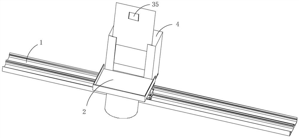 Automatic distribution method and system for track take-out boxes