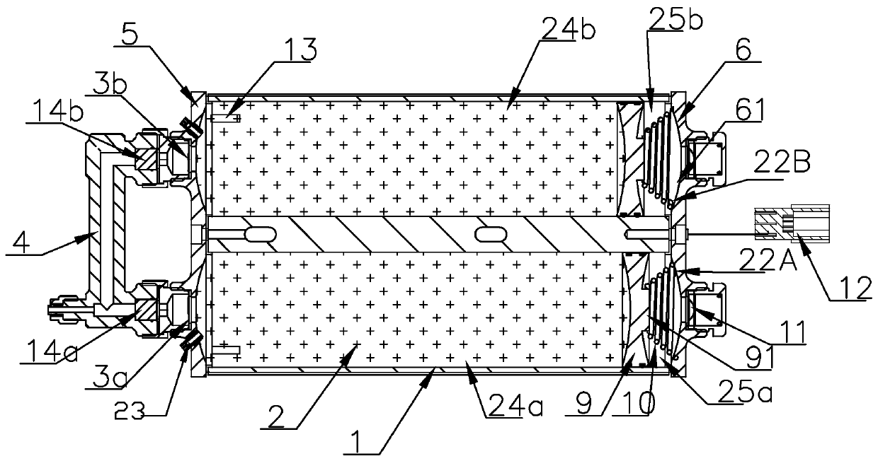 Piston type fire extinguishing device and pressure relief method thereof