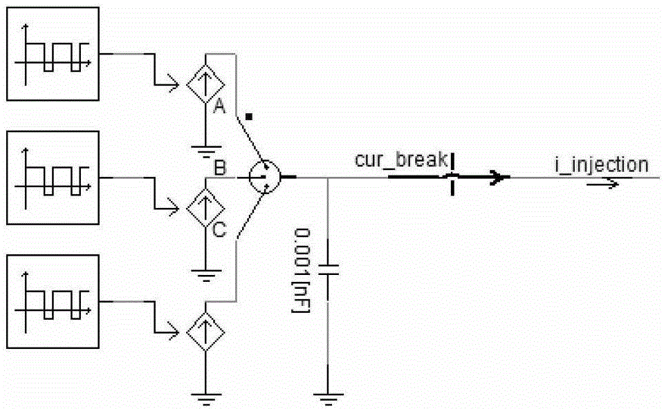 Micro-grid harmonic impedance measuring method based on three-phase symmetrical square wave current injection