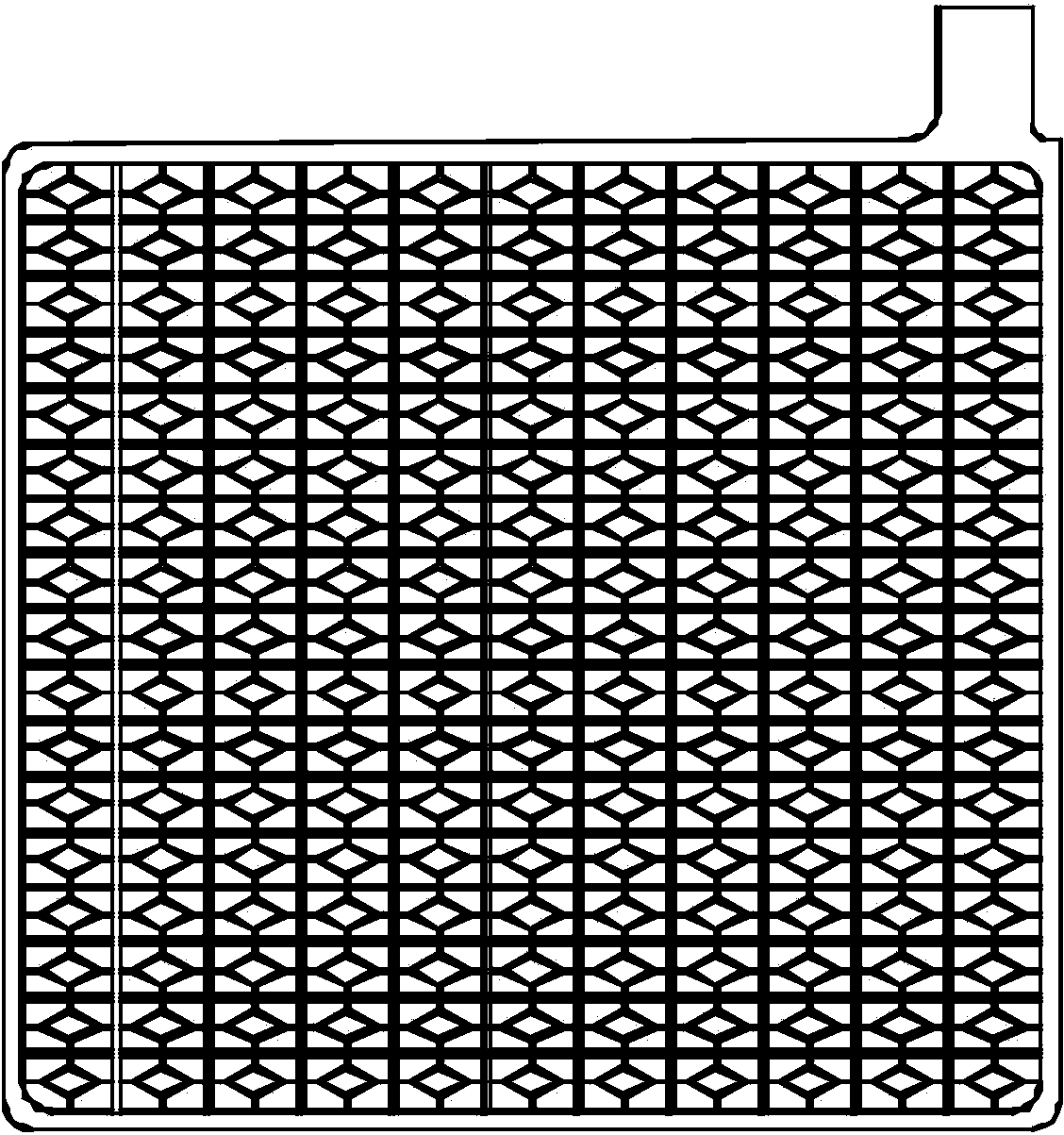 Manufacturing method of current collector of lead-acid storage battery