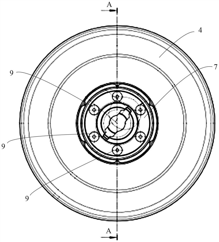 Torsional vibration damper and gasoline engine with variable compression ratio