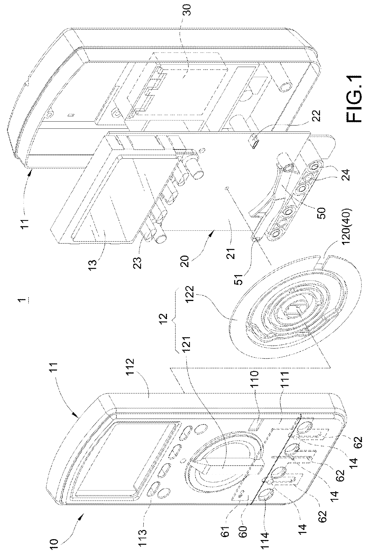 Multimeter with protection mechanism of charge switching