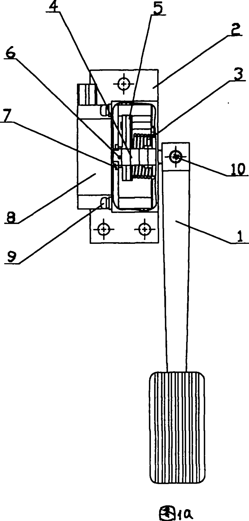 Non-contacting intelligent electric throttle