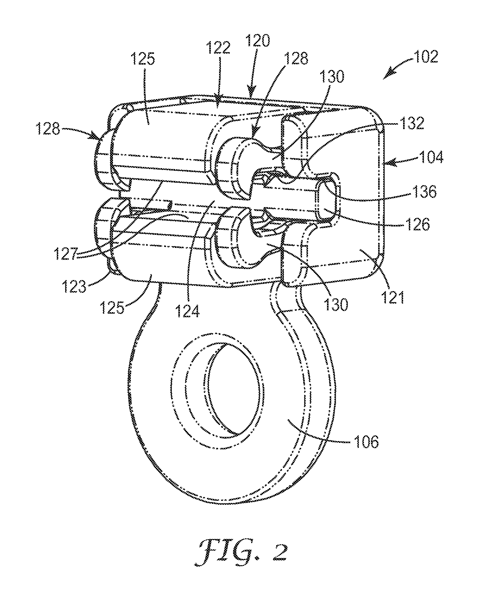 Orthodontic connector providing controlled engagement with an orthodontic wire