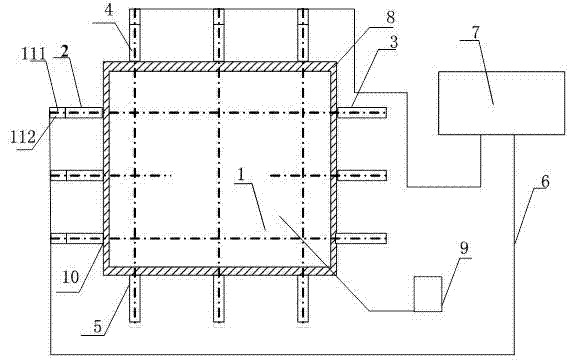 Reflective-type laser natural gas leakage detection device